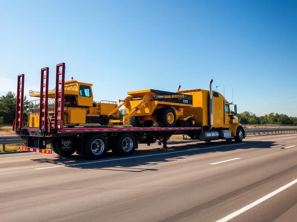 Step Deck equipment dispatched by Inroute Dispatch