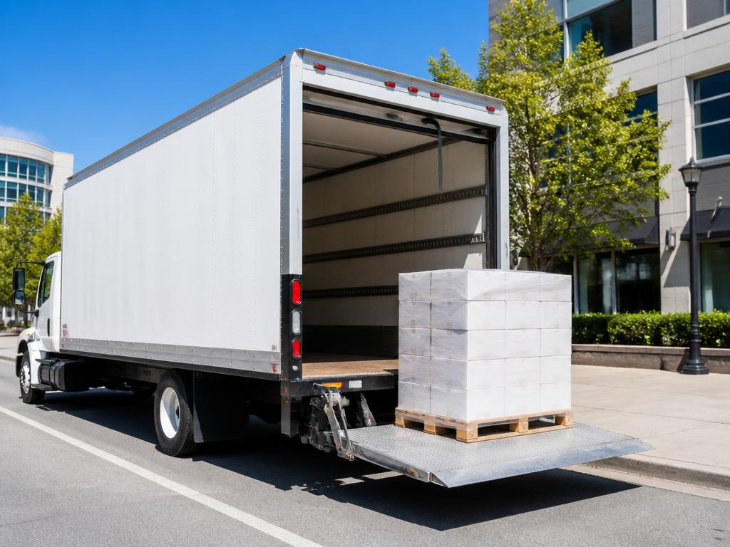 Straight Truck equipment dispatched by Inroute Dispatch